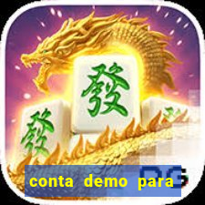 conta demo para jogar fortune tiger